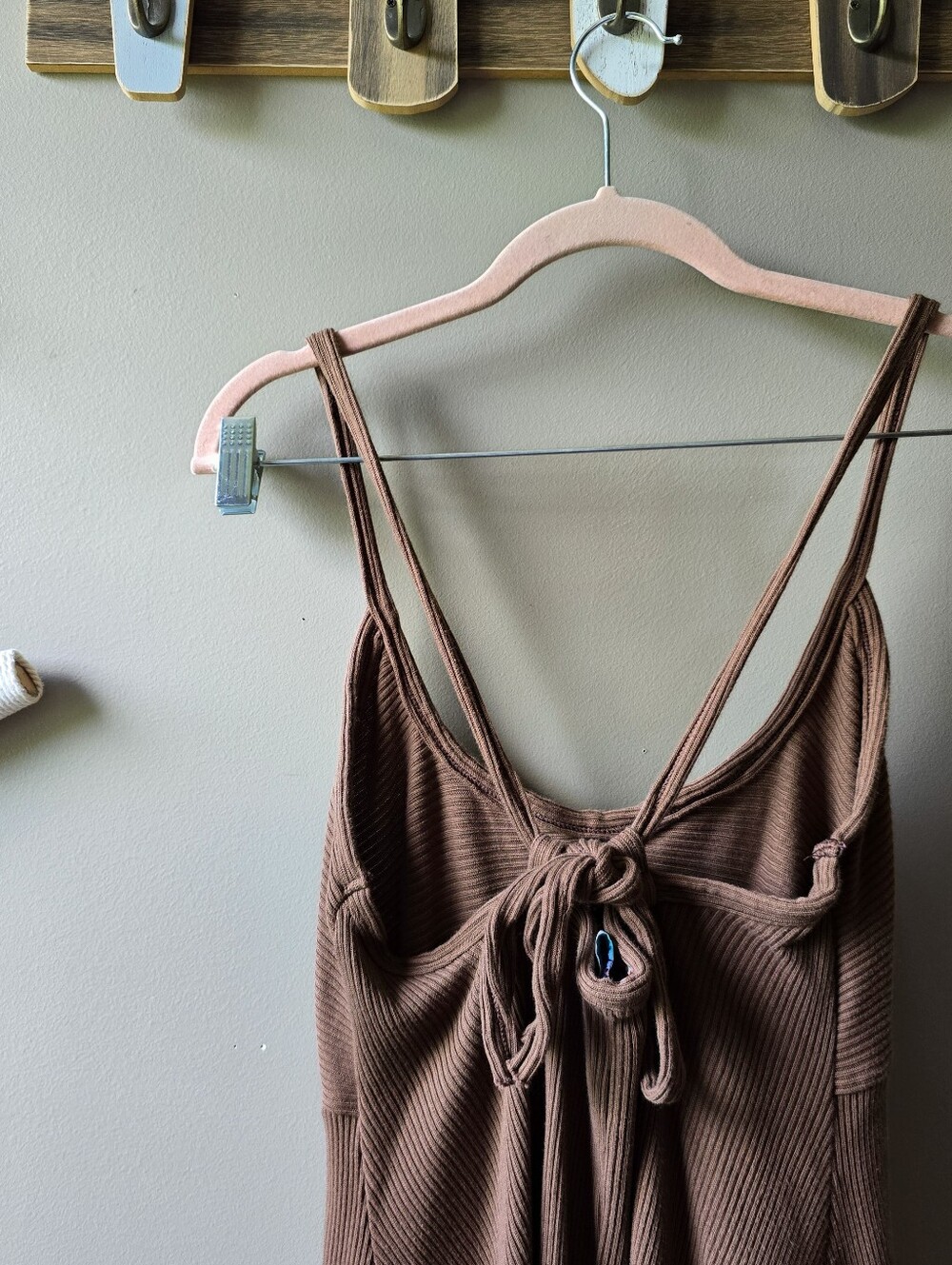 Free People Beach Plaza Mini Dress Otter Nwot - Picture 8 of 9